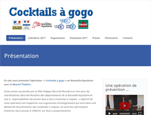 Tablet Screenshot of cocktailsagogo.net